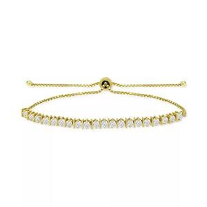 Cubic Zirconia Bolo Bracelet